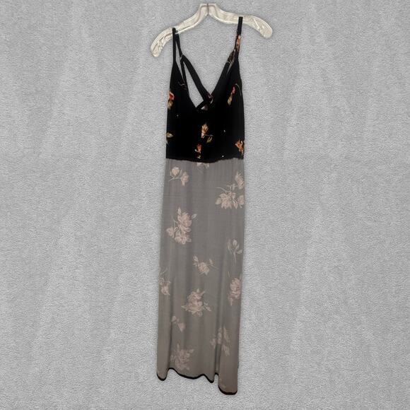 Nine Britton Willow floral maxi dress black – 1X - Picture 6 of 8